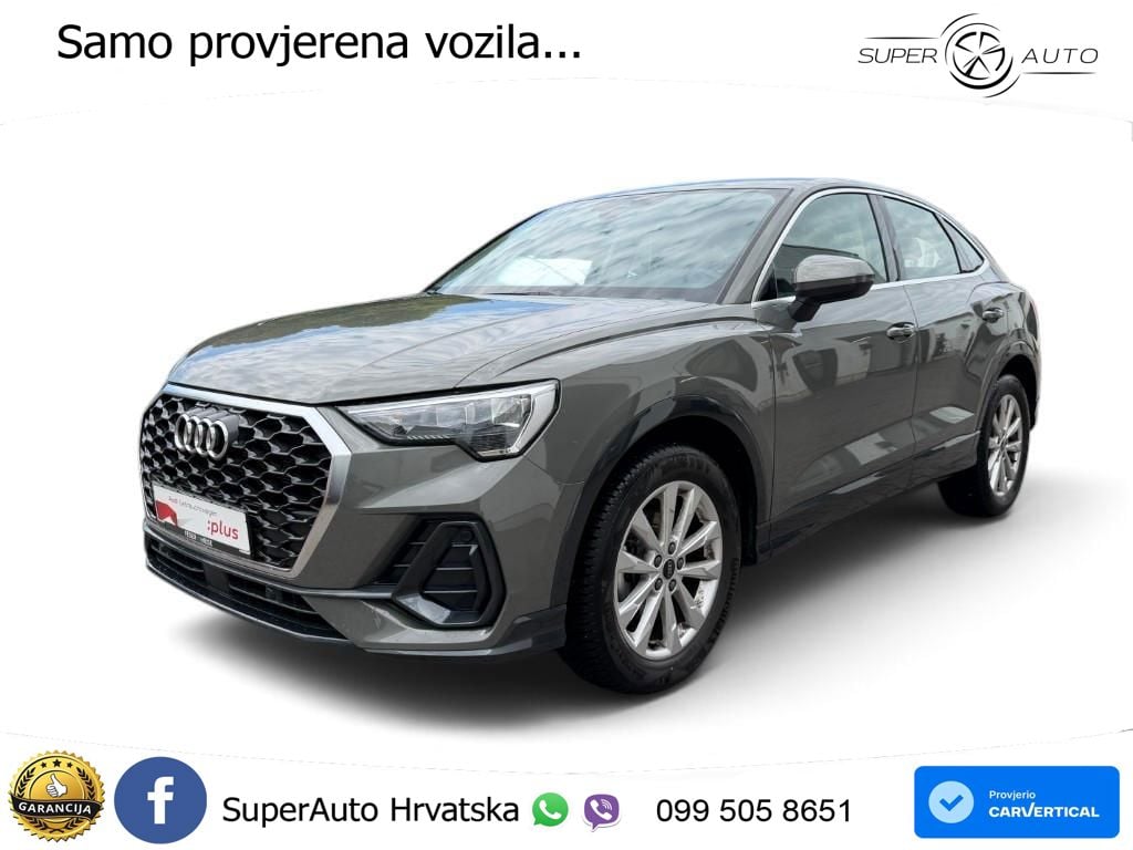 Audi Q3 Sportback 35 TFSI (150 KS) S tronic LED+GR SJED+ACC