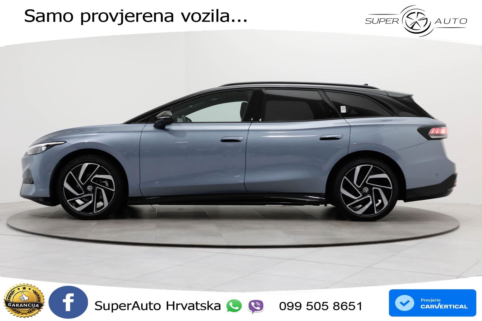 Volkswagen ID.7 Pro 82 kWh (286 KS) LED+GR SJED+ACC