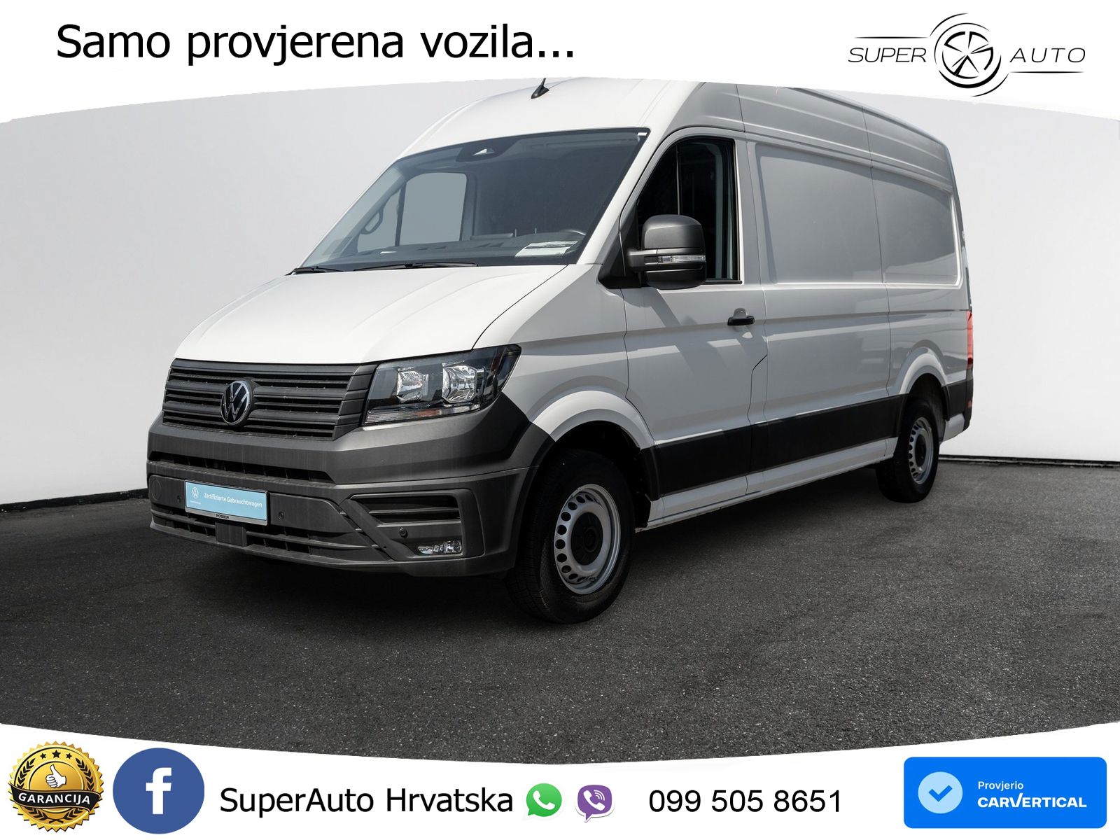 Volkswagen Crafter Kasten MR Kam. PDC AUT SpurH 177 KS