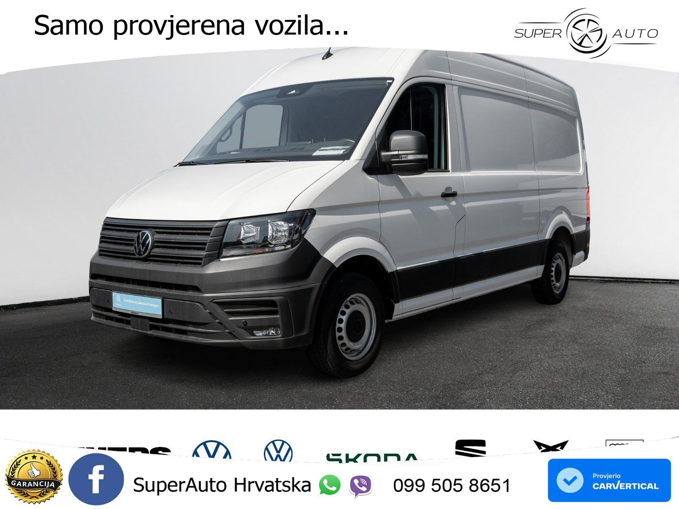 Volkswagen Crafter Kasten MR Kam. PDC AUT SpurH 177 KS