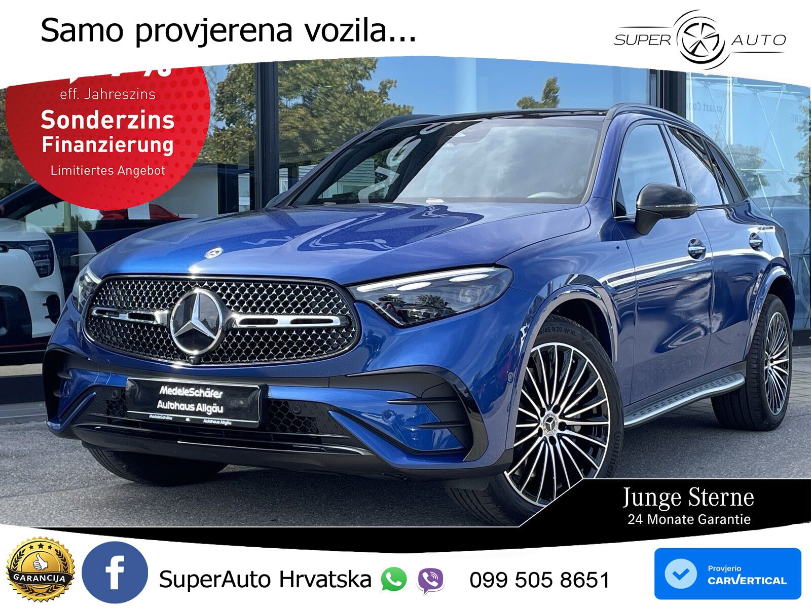 Mercedes GLC 220d (197 KS) 4MATIC 9G-TRONIC AMG ACC+GR SJED+360+PANO