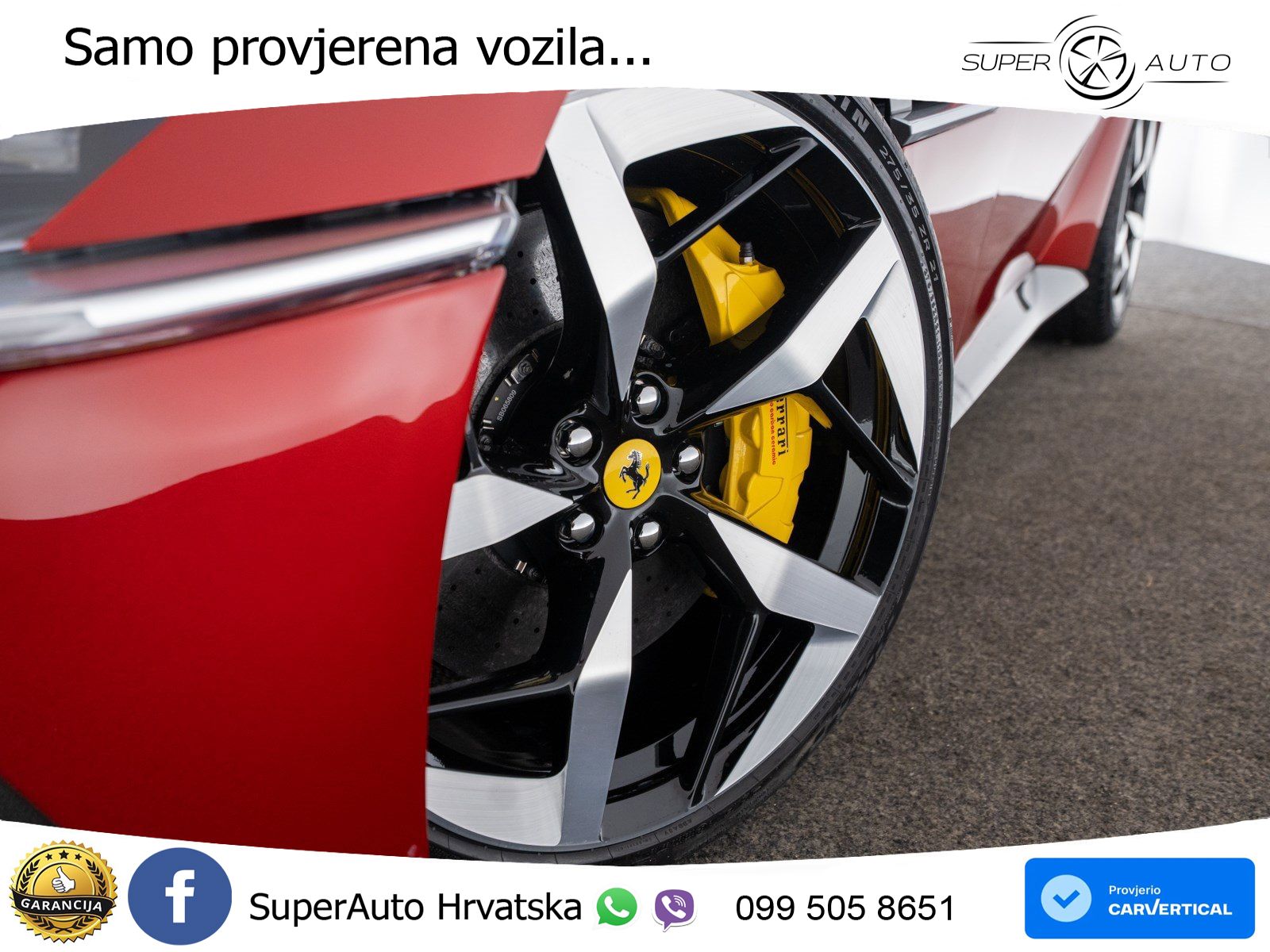 Ferrari 12Cilindri 6.5 V12 (830 KS) DCT ACC+HEAD+GR SJED+360+PANO