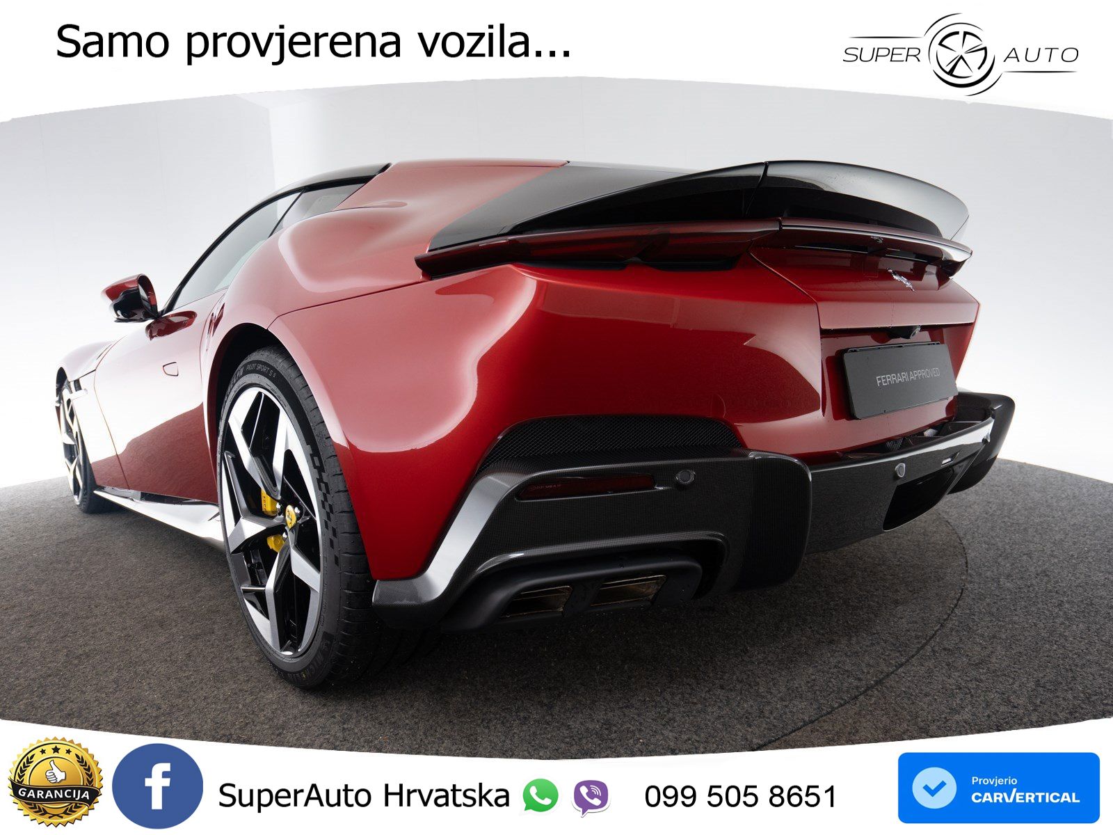 Ferrari 12Cilindri 6.5 V12 (830 KS) DCT ACC+HEAD+GR SJED+360+PANO