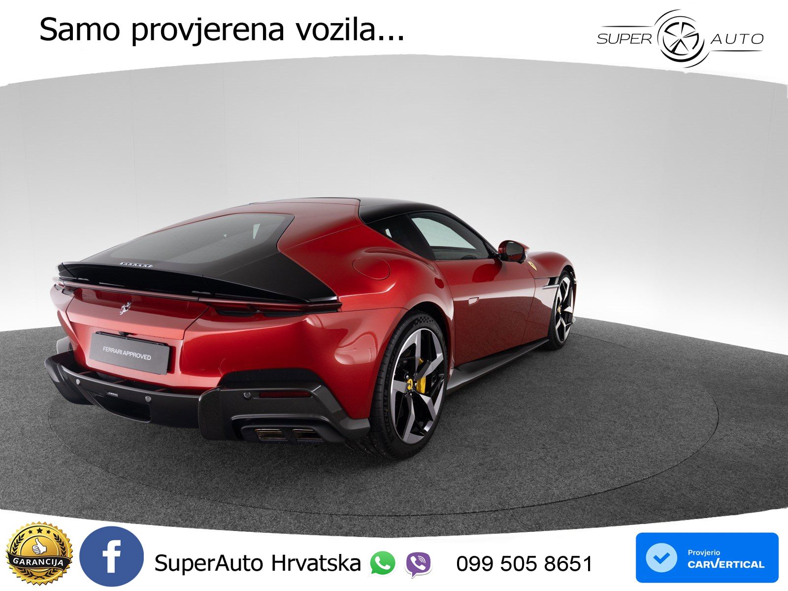 Ferrari 12Cilindri 6.5 V12 (830 KS) DCT ACC+HEAD+GR SJED+360+PANO