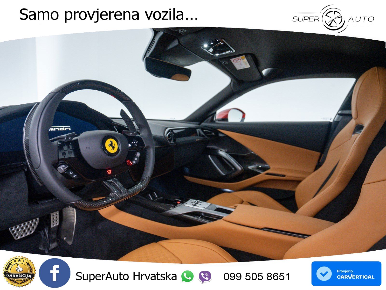 Ferrari 12Cilindri 6.5 V12 (830 KS) DCT ACC+HEAD+GR SJED+360+PANO