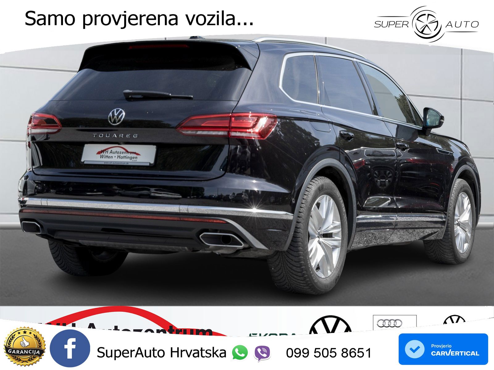 Volkswagen Touareg 3.0 V6 TDI (231 KS) 4MOTION Tiptronic ZRAČNI+ACC+4xGR SJED+KAM