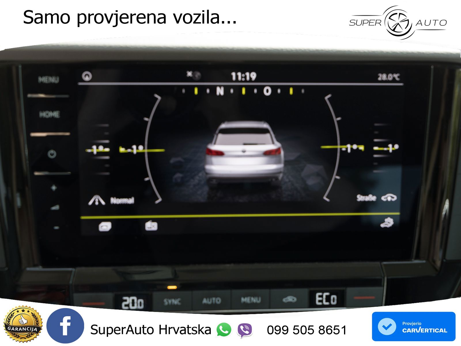 Volkswagen Touareg 3.0 V6 TDI (231 KS) 4MOTION Tiptronic ZRAČNI+ACC+4xGR SJED+KAM