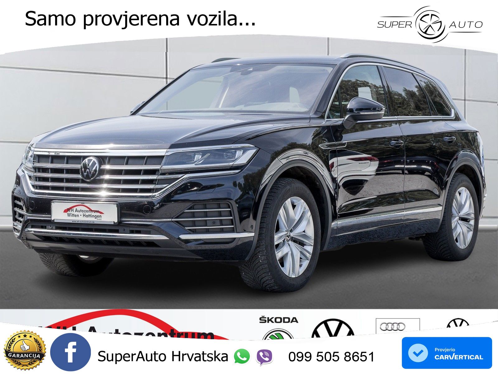 Volkswagen Touareg 3.0 V6 TDI (231 KS) 4MOTION Tiptronic ZRAČNI+ACC+4xGR SJED+KAM