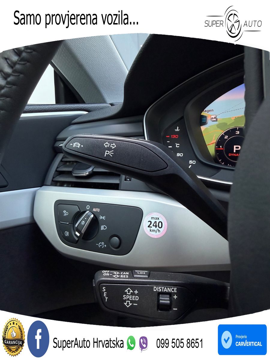 Audi A5 Sportback 40 TDI (190 KS) S tronic LED+GR SJED+ACC