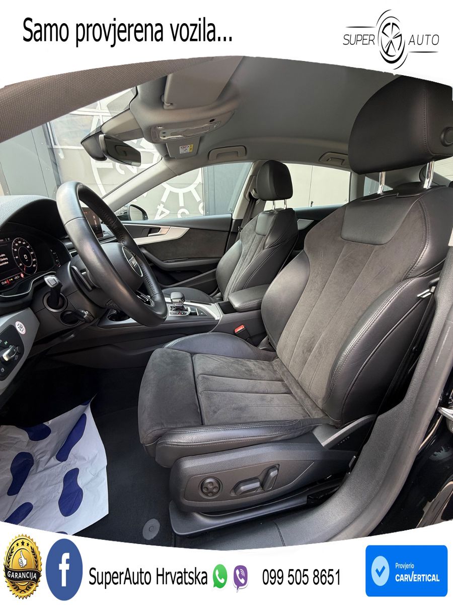 Audi A5 Sportback 40 TDI (190 KS) S tronic LED+GR SJED+ACC
