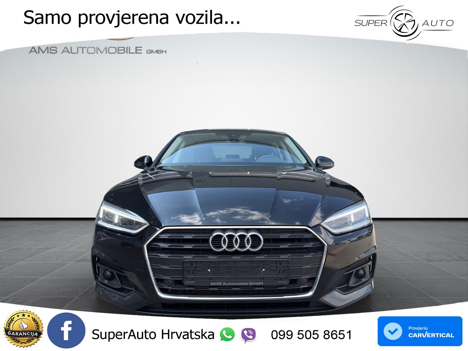 Audi A5 Sportback 40 TDI (190 KS) S tronic LED+GR SJED+ACC