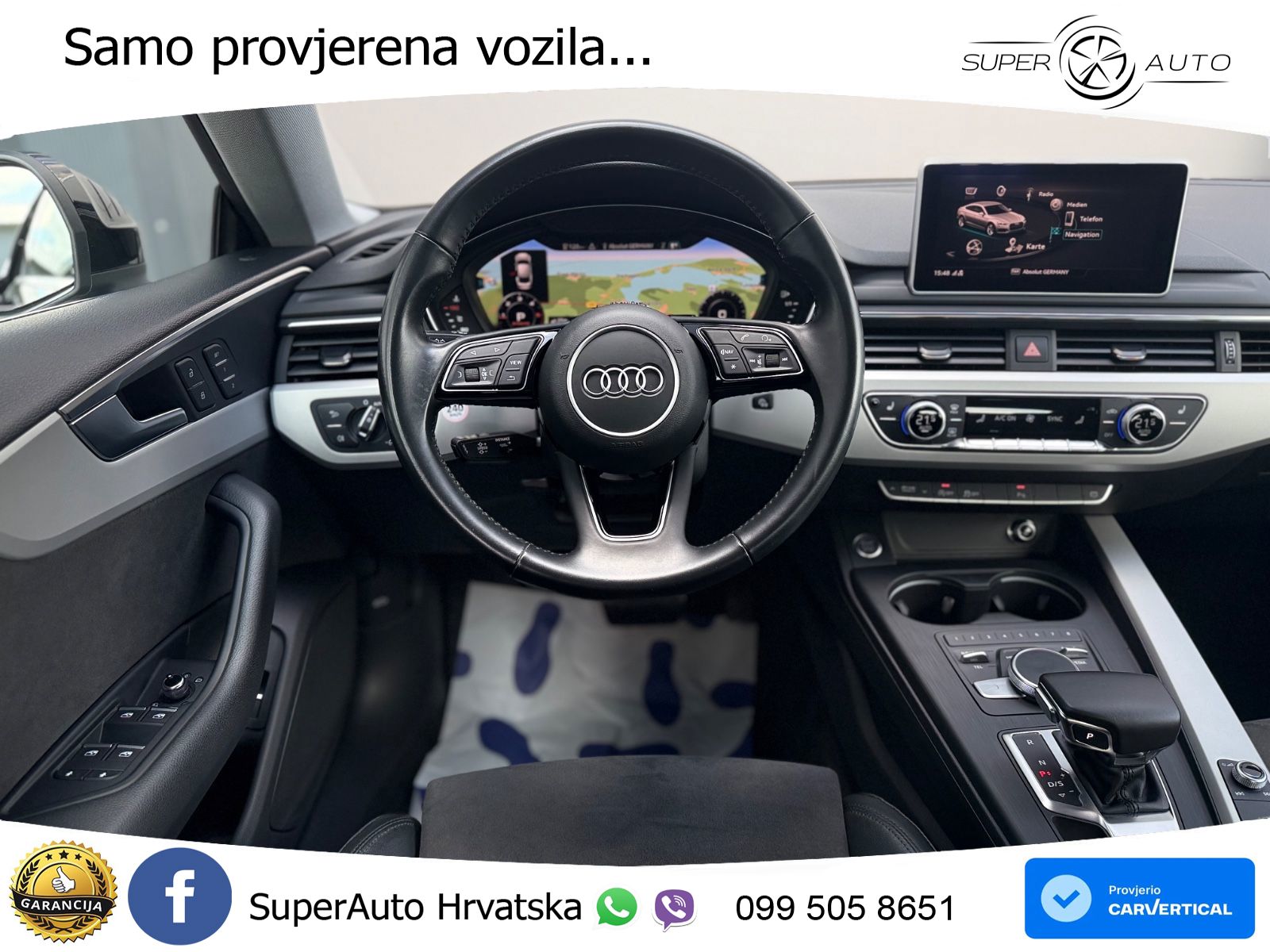 Audi A5 Sportback 40 TDI (190 KS) S tronic LED+GR SJED+ACC