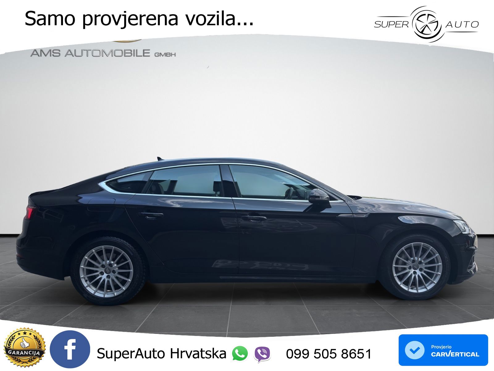Audi A5 Sportback 40 TDI (190 KS) S tronic LED+GR SJED+ACC