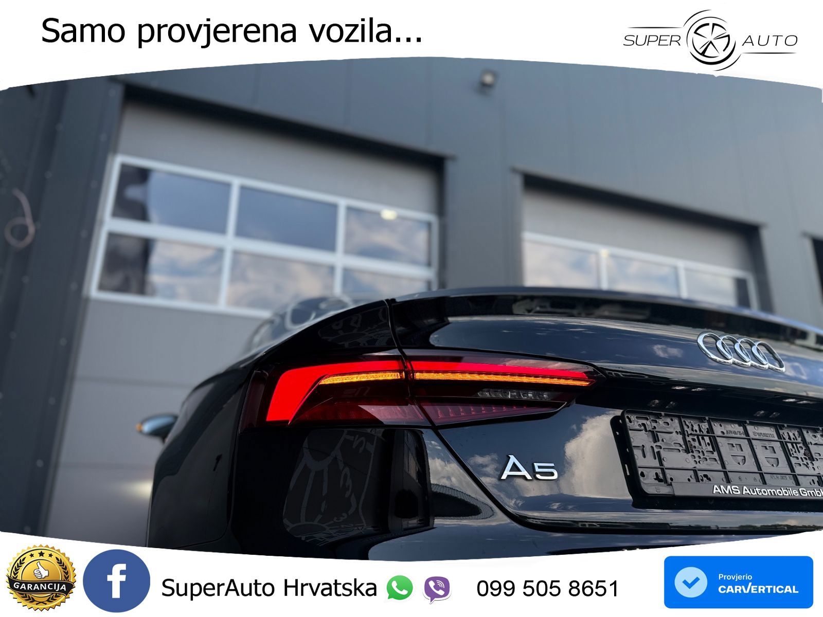 Audi A5 Sportback 40 TDI (190 KS) S tronic LED+GR SJED+ACC