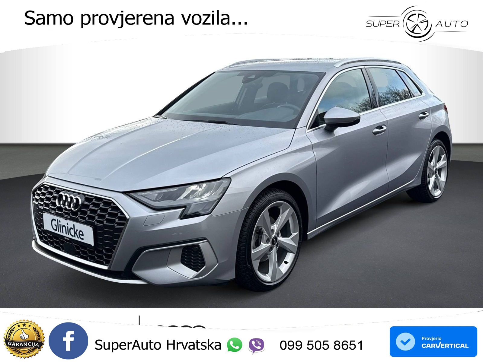 Audi A3 35 TDI (150 KS) S tronic advanced LED+GR SJED+ACC