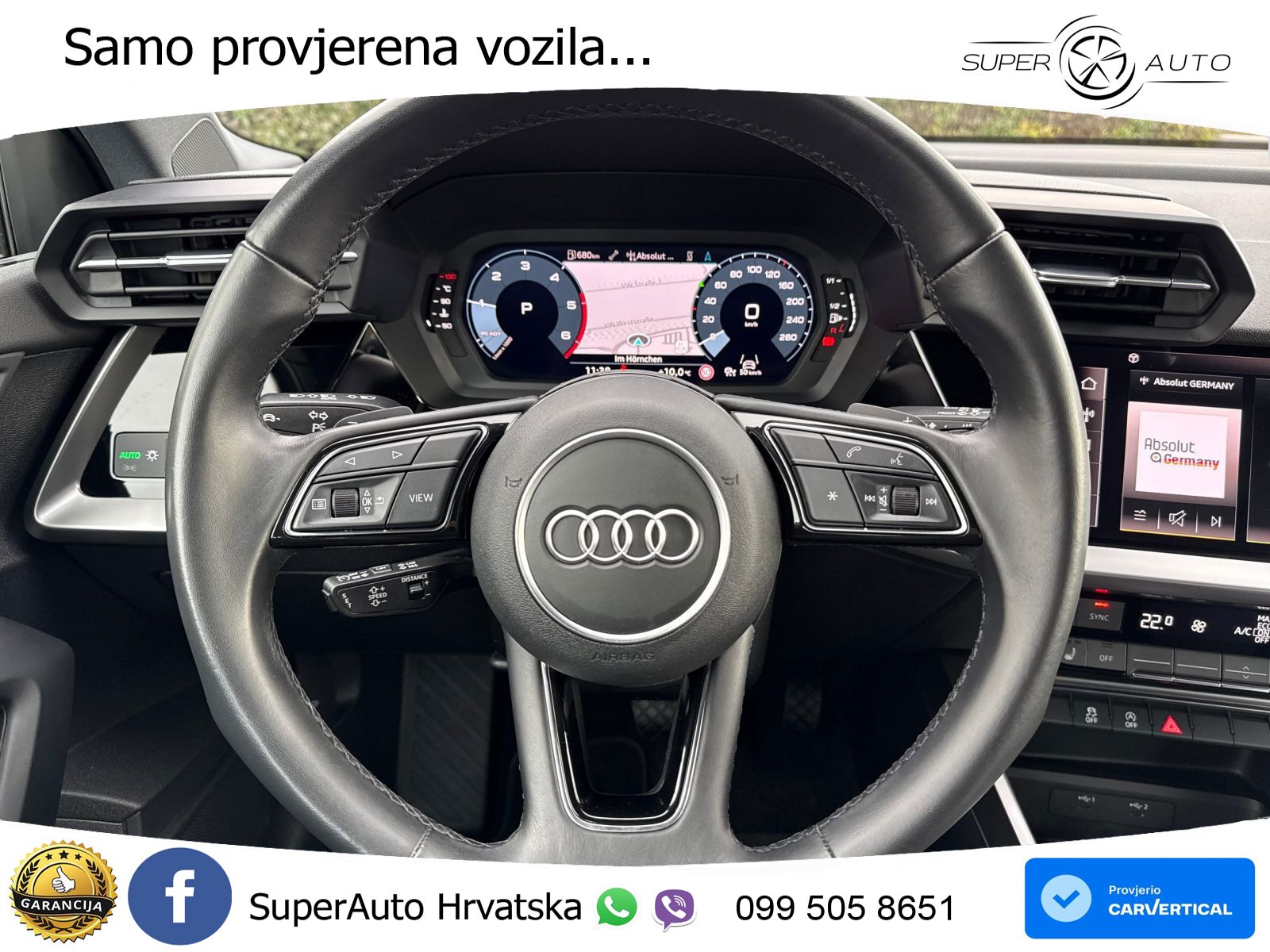 Audi A3 35 TDI (150 KS) S tronic advanced LED+GR SJED+ACC