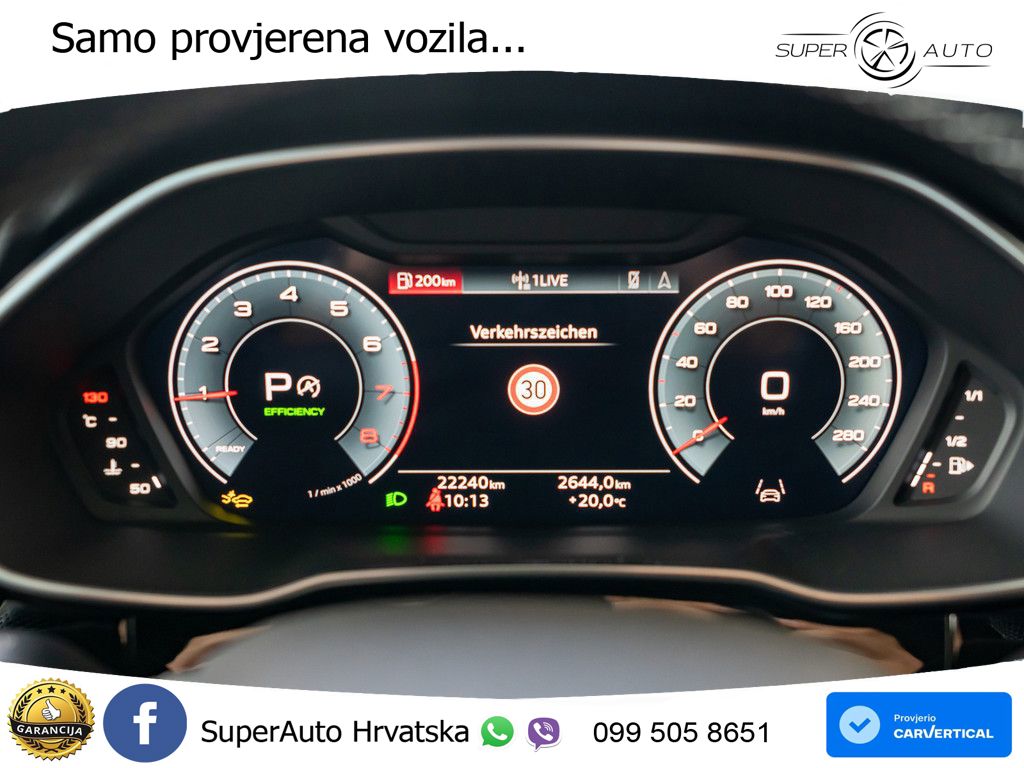 Audi Q3 35 TFSI (150 KS) S tronic S line LED+GR SJED+ACC