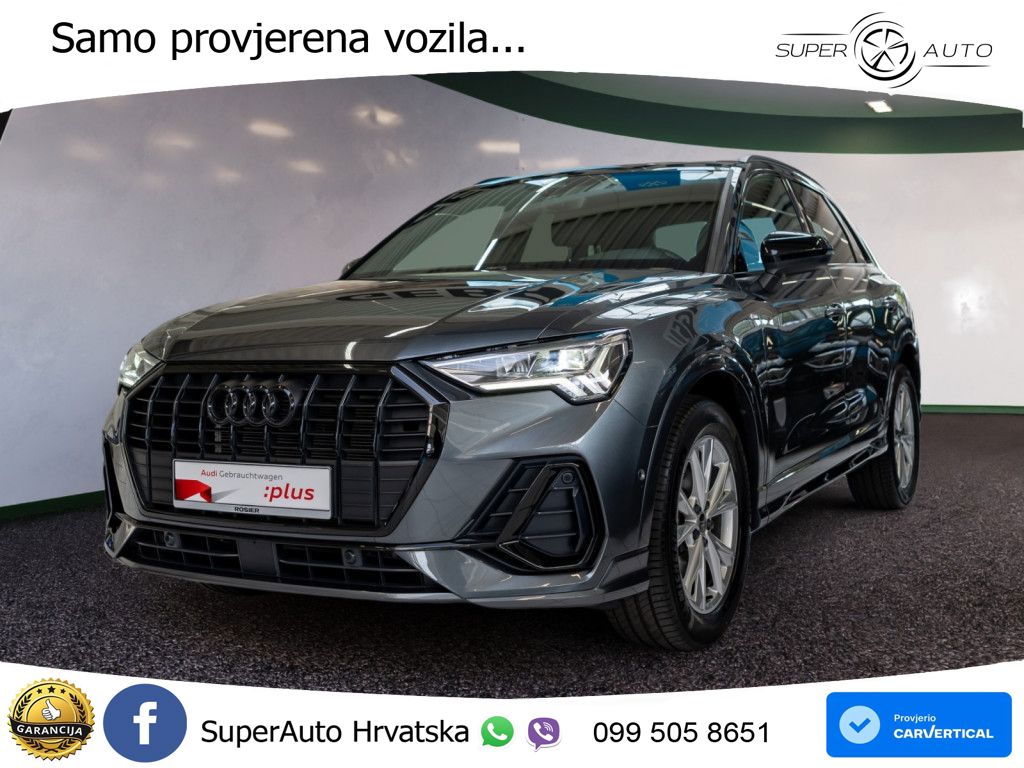Audi Q3 35 TFSI (150 KS) S tronic S line LED+GR SJED+ACC