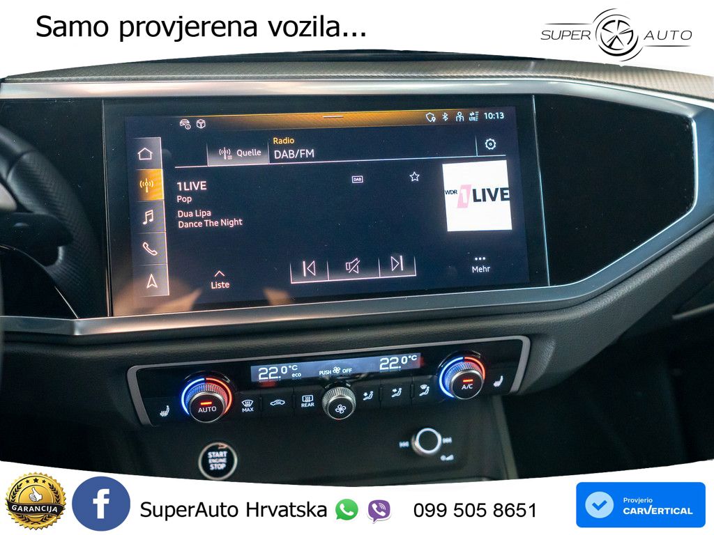 Audi Q3 35 TFSI (150 KS) S tronic S line LED+GR SJED+ACC
