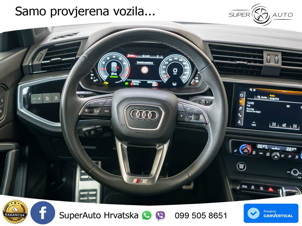 Audi Q3 35 TFSI (150 KS) S tronic S line LED+GR SJED+ACC
