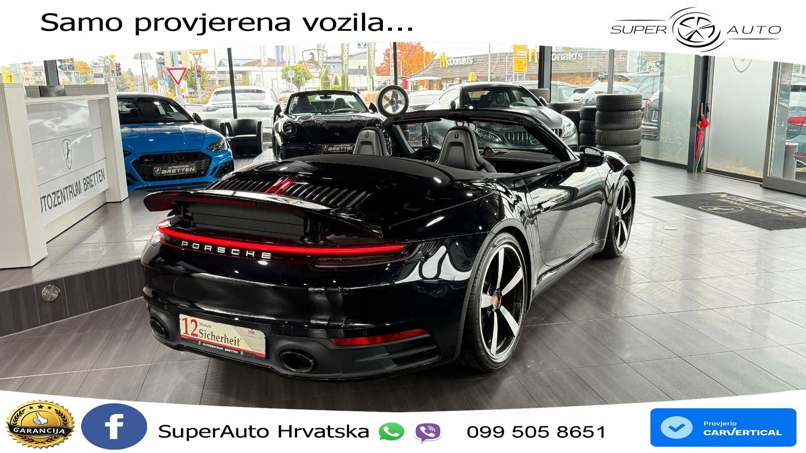 Porsche 911 Carrera S 3.0 (450 KS) PDK MATRIX+GR SJED+KAM
