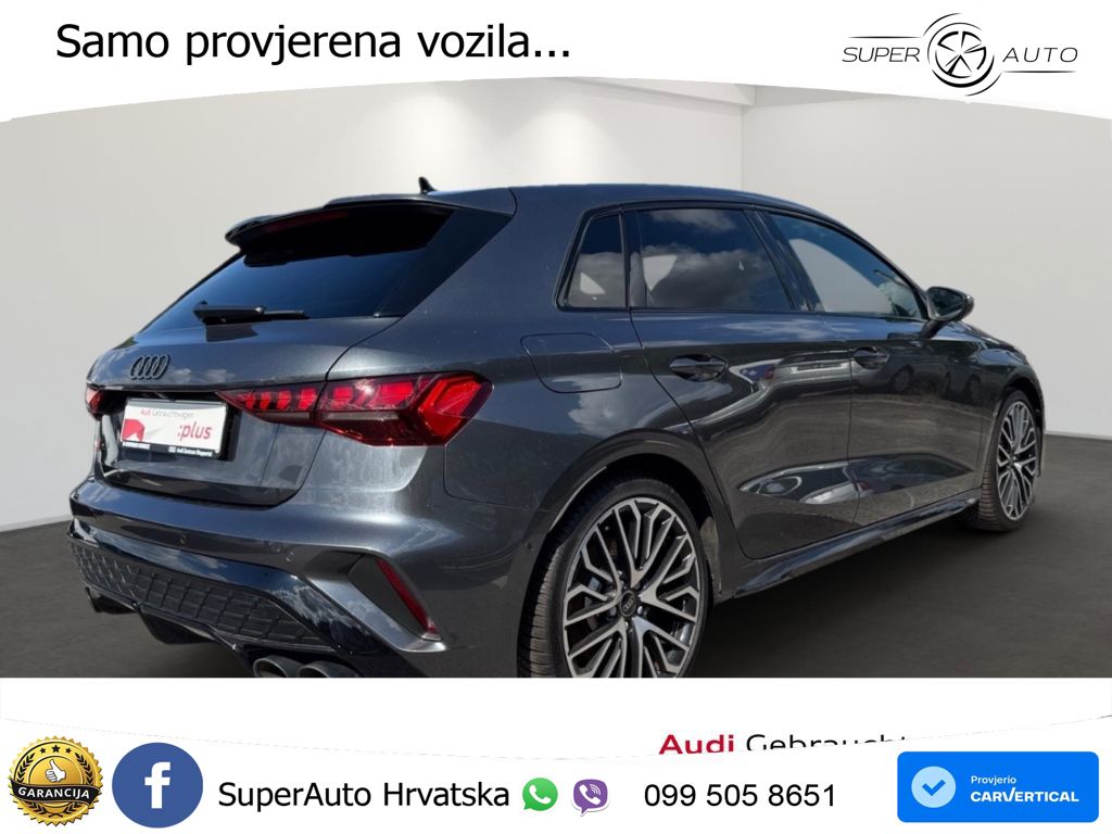 Audi S3 2.0 TFSI (333 KS) quattro S tronic MATRIX+GR SJED+KAM