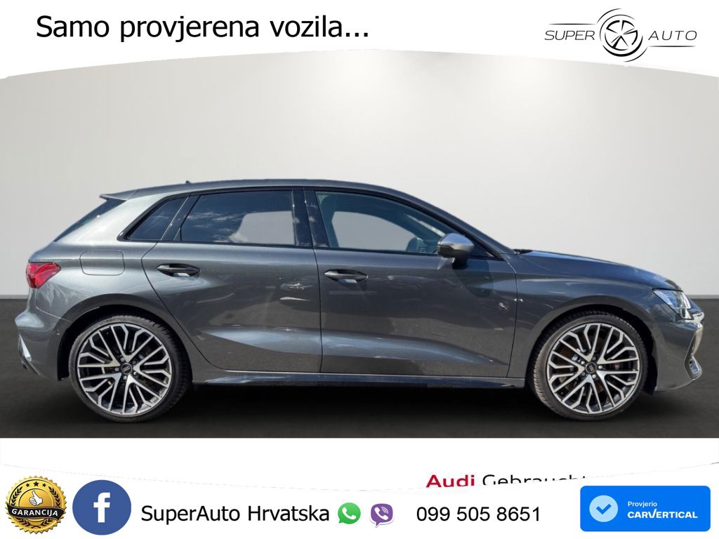 Audi S3 2.0 TFSI (333 KS) quattro S tronic MATRIX+GR SJED+KAM