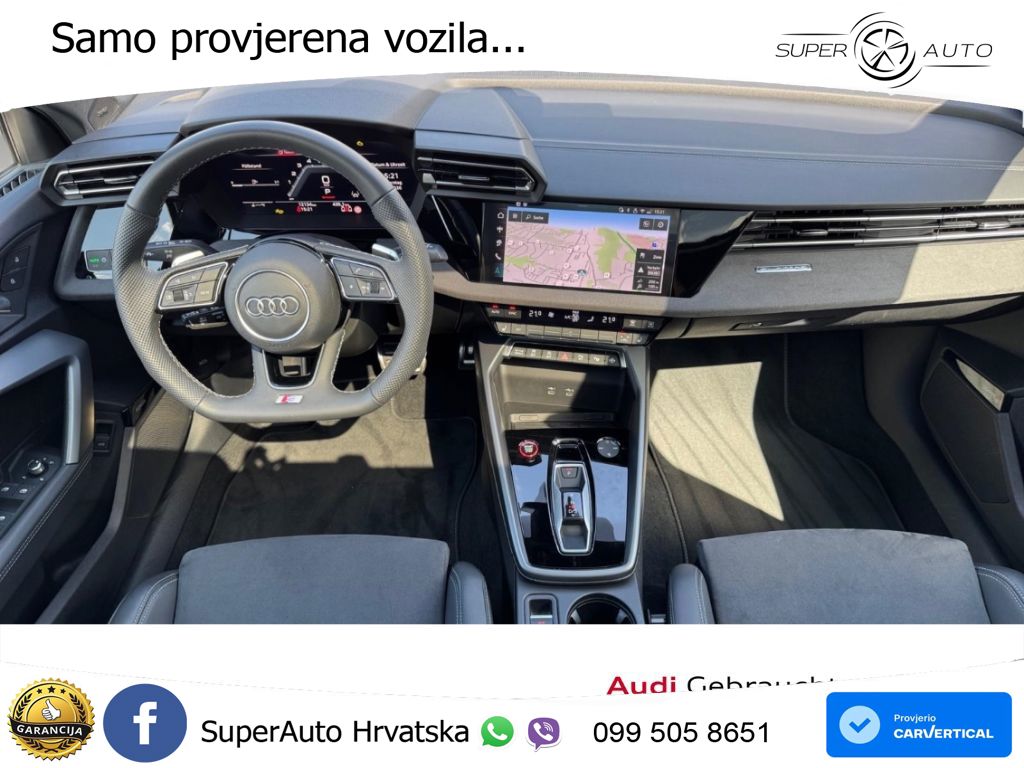 Audi S3 2.0 TFSI (333 KS) quattro S tronic MATRIX+GR SJED+KAM