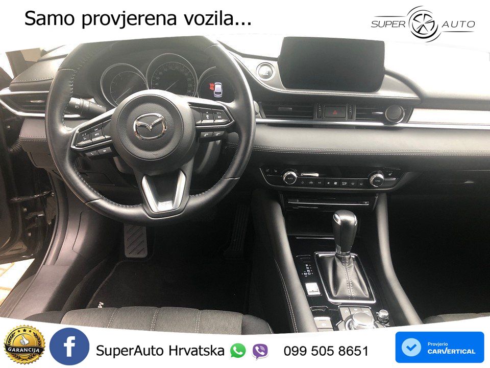 Mazda 6 Sport Combi 2.5 SKYACTIV-G (194 KS) SKYACTIV-Drive LED+GR SJED+ACC