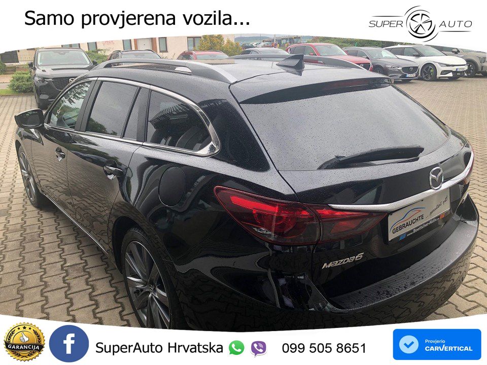 Mazda 6 Sport Combi 2.5 SKYACTIV-G (194 KS) SKYACTIV-Drive LED+GR SJED+ACC