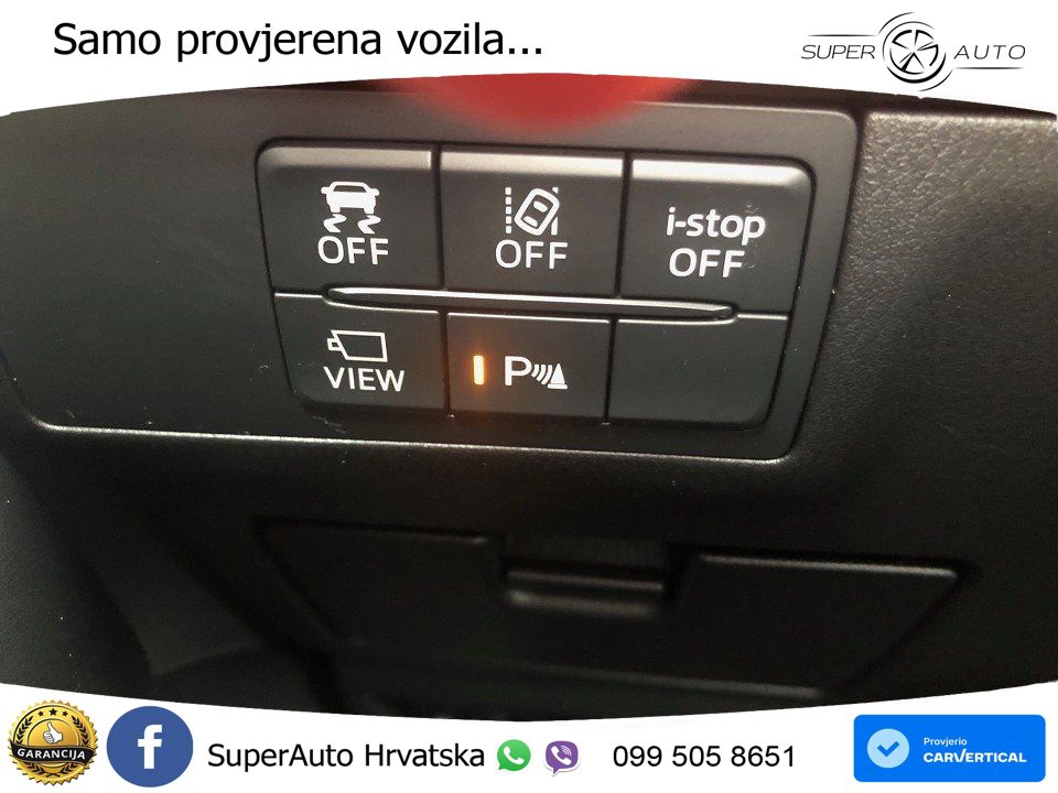 Mazda 6 Sport Combi 2.5 SKYACTIV-G (194 KS) SKYACTIV-Drive LED+GR SJED+ACC