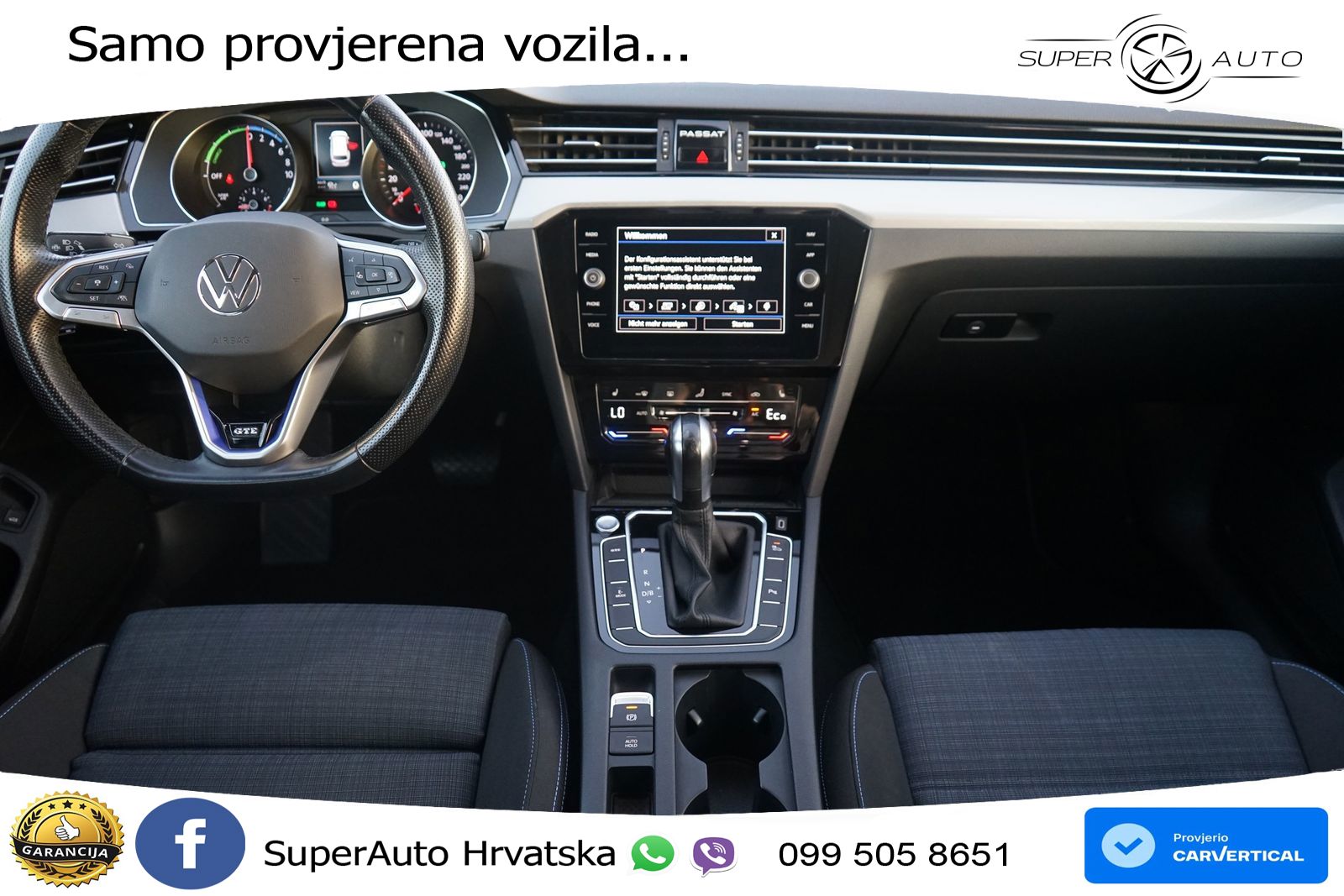 Volkswagen Passat Variant GTE 1.4 TSI (218 KS) DSG LED+GR SJED+ACC