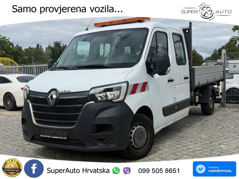 Renault Master DoKa Dreiseitenkipper L3H1*Klima*6Sitze 163 KS