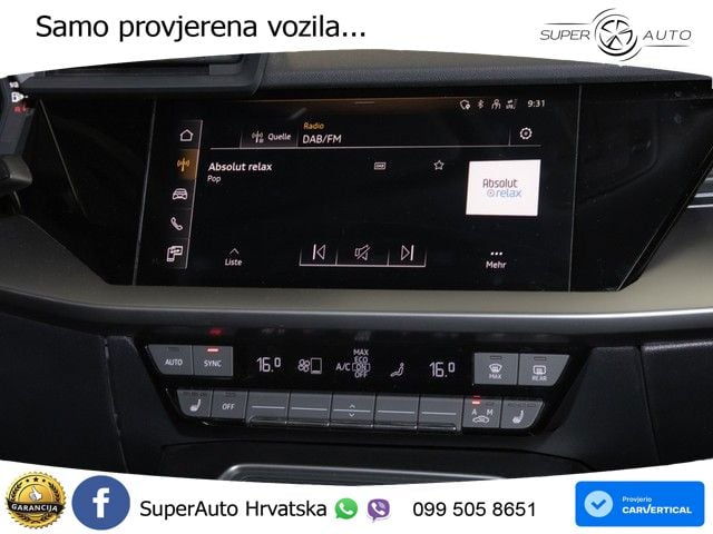 Audi A3 40 TFSIe (204 KS) S tronic