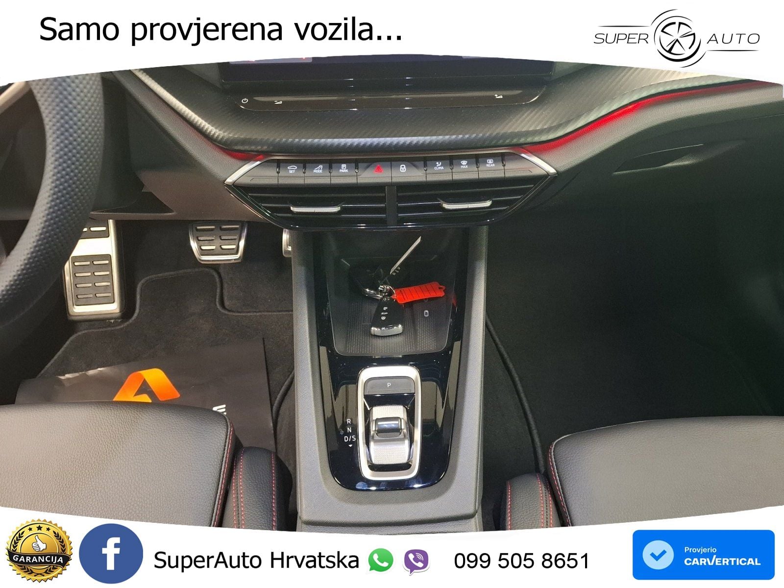 Škoda Octavia Combi RS 2.0 TSI (265 KS) DSG LED+GR SJED+ACC