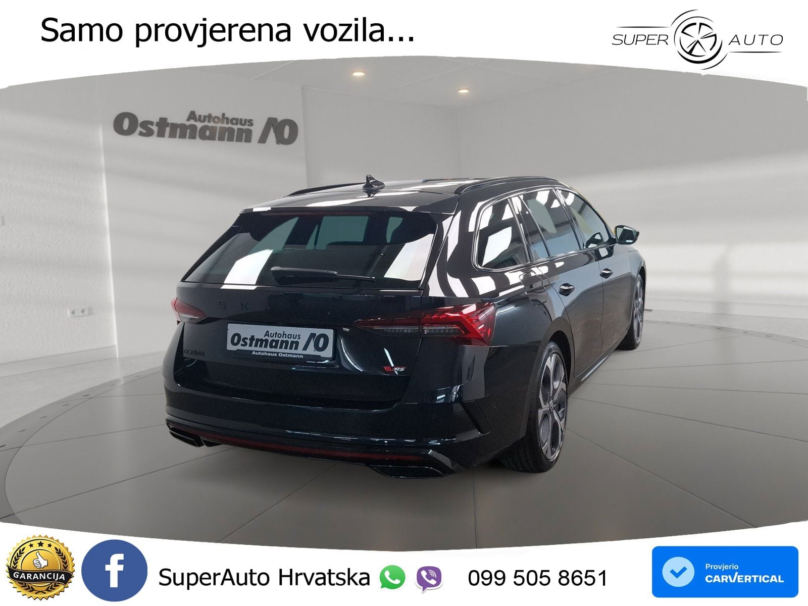 Škoda Octavia Combi RS 2.0 TSI (265 KS) DSG LED+GR SJED+ACC