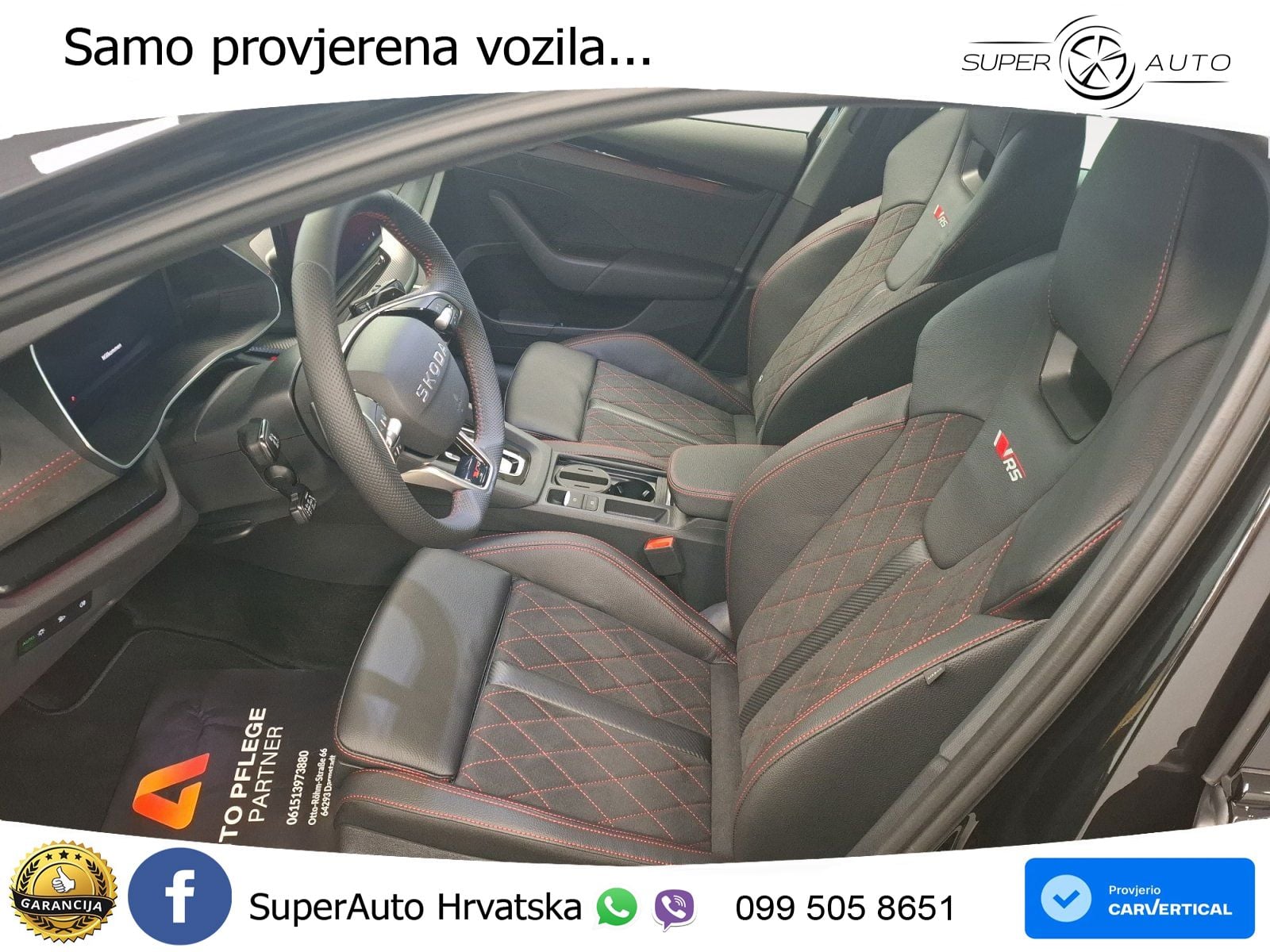 Škoda Octavia Combi RS 2.0 TSI (265 KS) DSG LED+GR SJED+ACC