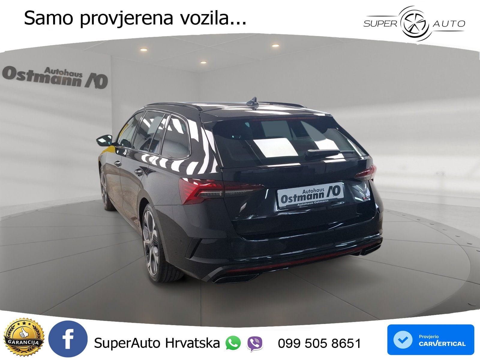 Škoda Octavia Combi RS 2.0 TSI (265 KS) DSG LED+GR SJED+ACC