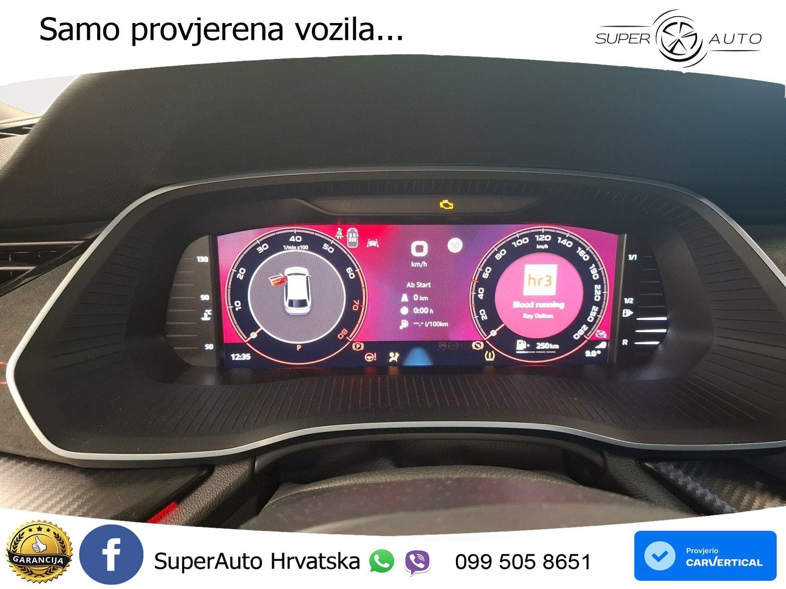 Škoda Octavia Combi RS 2.0 TSI (265 KS) DSG LED+GR SJED+ACC