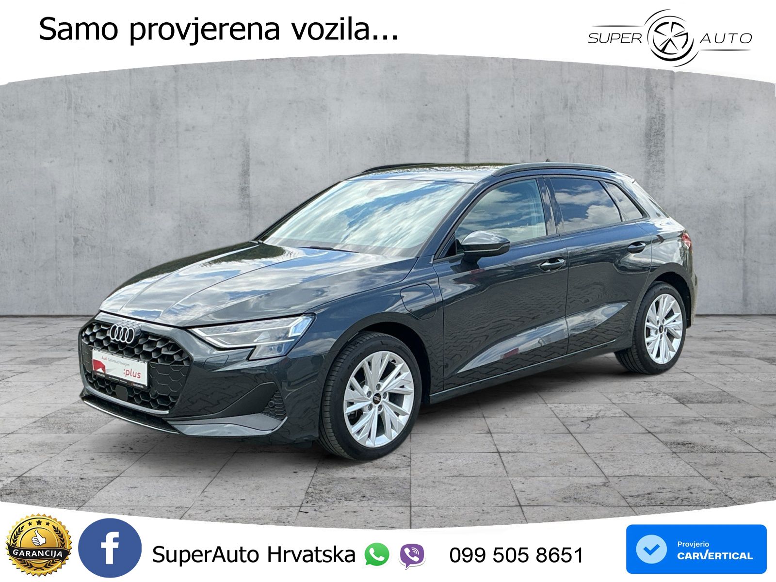 Audi A3 Sportback 40 TFSI e (204 KS) Plug-in Hybrid S tronic LED+GR SJED+ACC