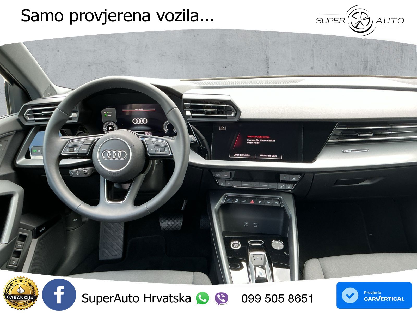 Audi A3 Sportback 40 TFSI e (204 KS) Plug-in Hybrid S tronic LED+GR SJED+ACC