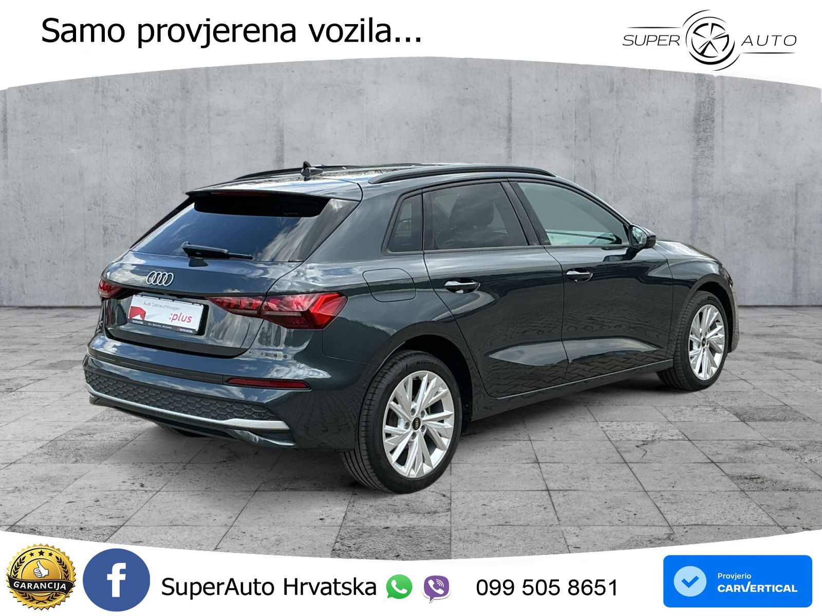 Audi A3 Sportback 40 TFSI e (204 KS) Plug-in Hybrid S tronic LED+GR SJED+ACC