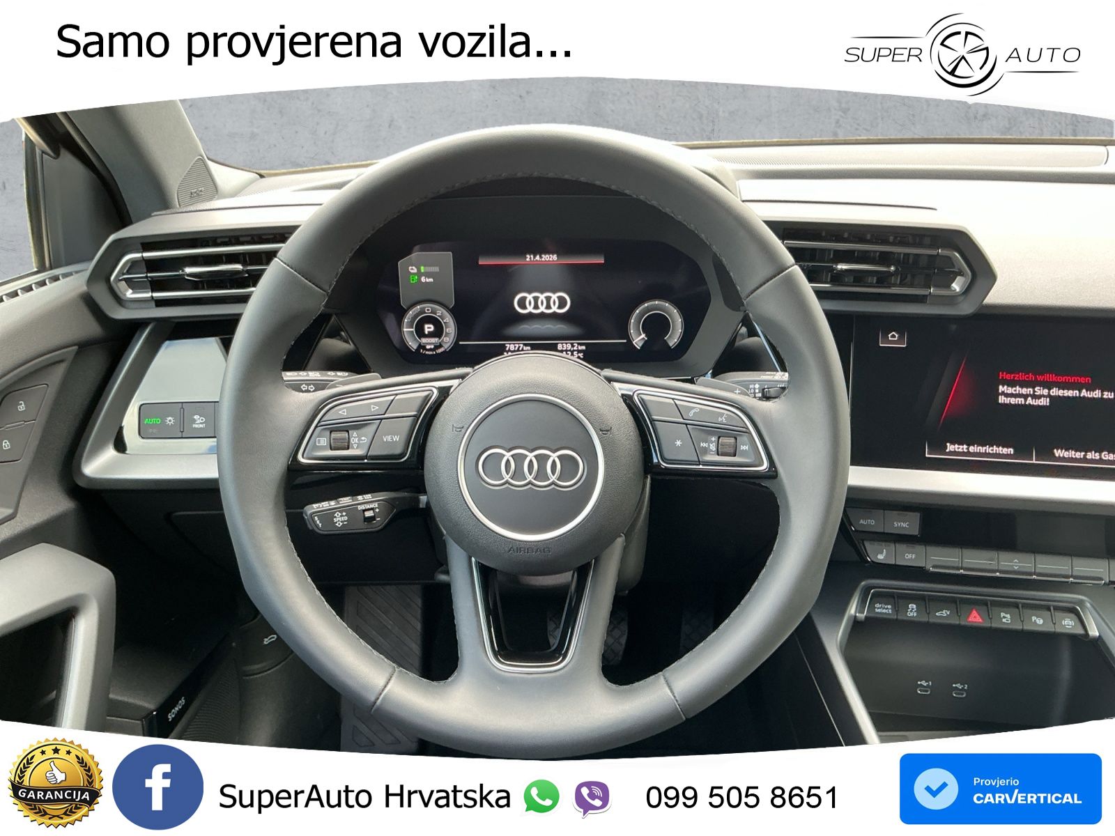Audi A3 Sportback 40 TFSI e (204 KS) Plug-in Hybrid S tronic LED+GR SJED+ACC