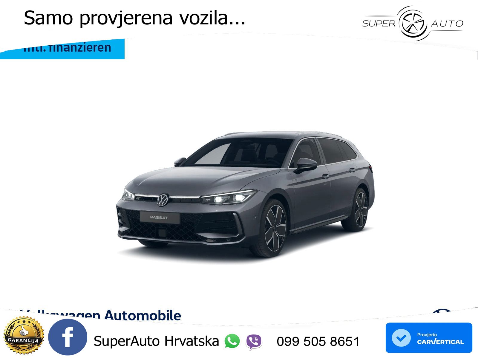 Volkswagen Passat Variant 2.0 TDI (193 KS) 4MOTION DSG R-Line LED+GR SJED+ACC