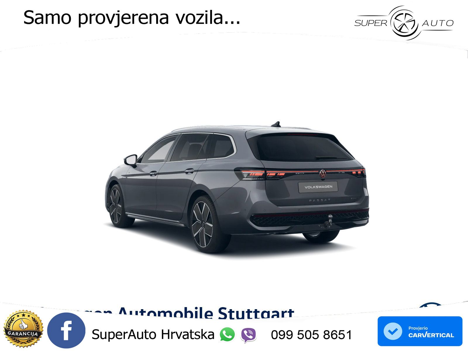 Volkswagen Passat Variant 2.0 TDI (193 KS) 4MOTION DSG R-Line LED+GR SJED+ACC