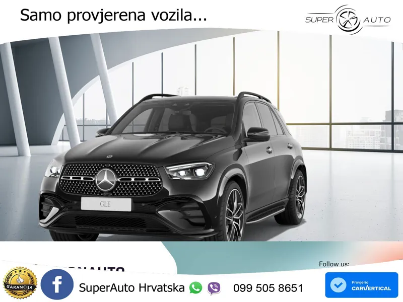 Mercedes GLE 450d (367 KS) EQ Boost 4MATIC 9G-TRONIC AMG ACC+HEAD+4xGR SJED+360+PANO