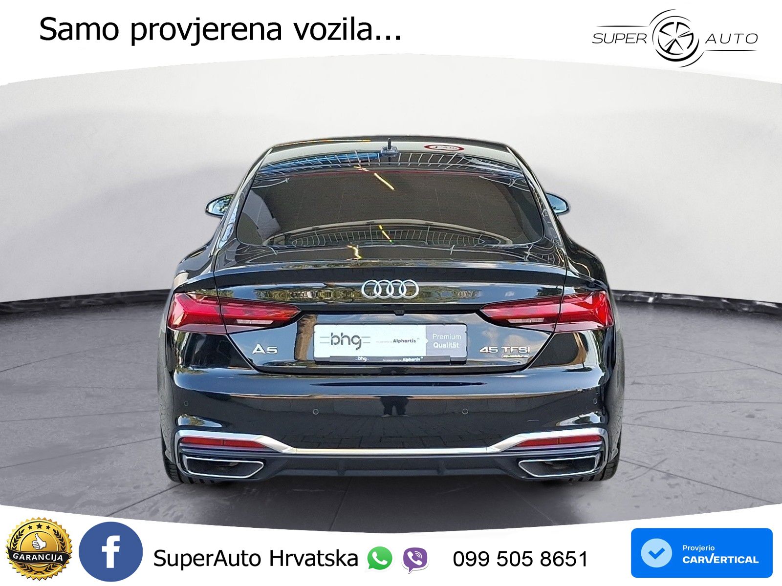 Audi A5 Sportback 45 TFSI (245 KS) quattro ultra S tronic S line LED+GR SJED+ACC