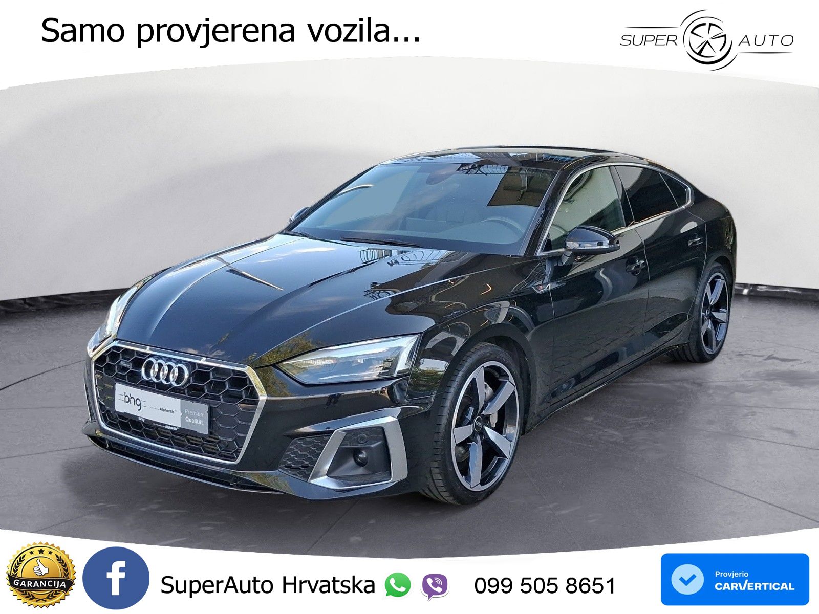 Audi A5 Sportback 45 TFSI (245 KS) quattro ultra S tronic S line LED+GR SJED+ACC