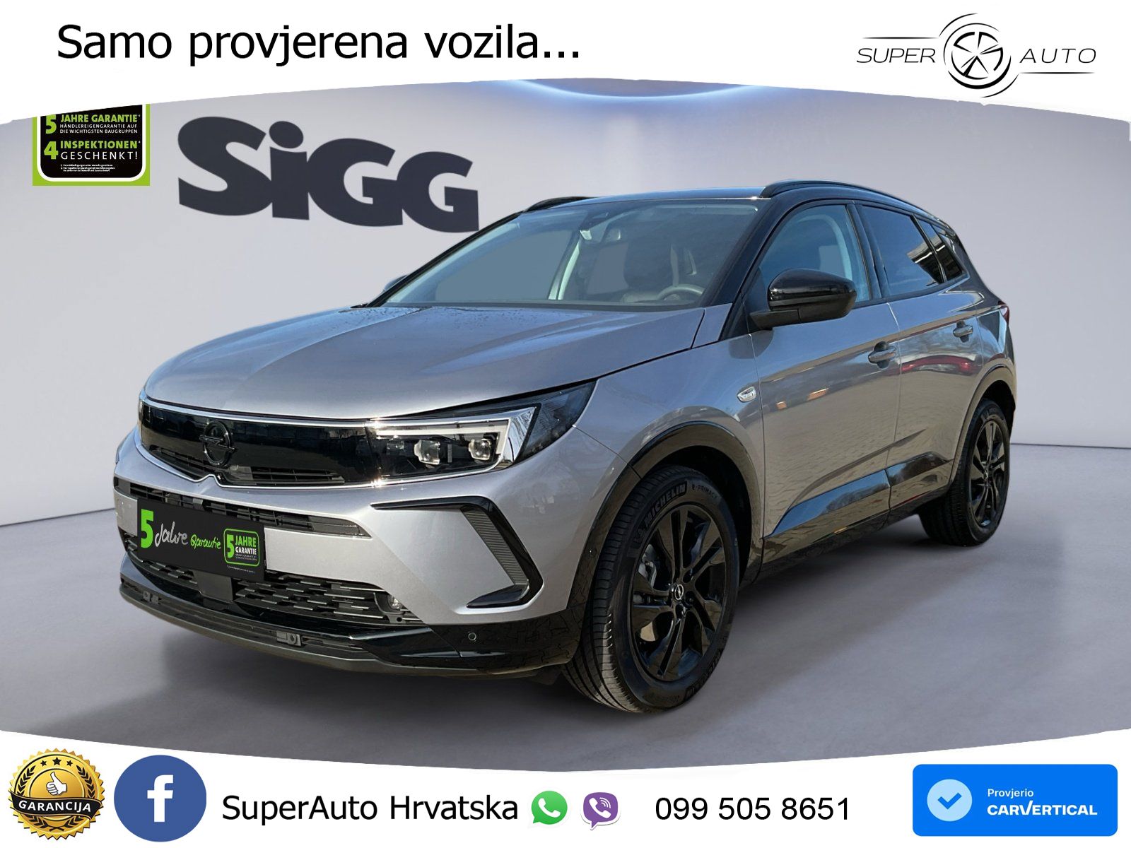 Opel Grandland 1.2i Turbo (130 KS) Automatic GS