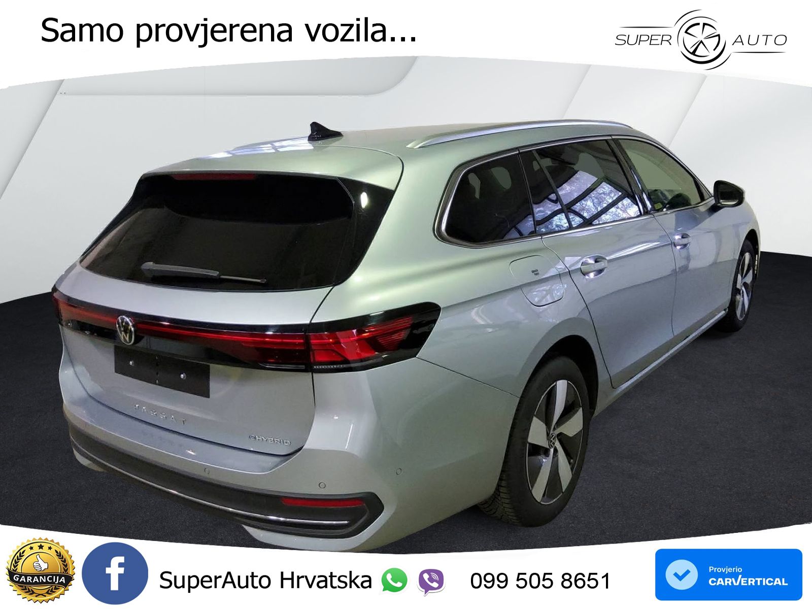 Volkswagen Passat Variant 1.5 TSI (204 KS) eHybrid DSG Business LED+GR SJED+ACC